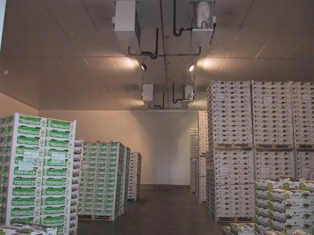 Cámara frigorífica para productos frescos