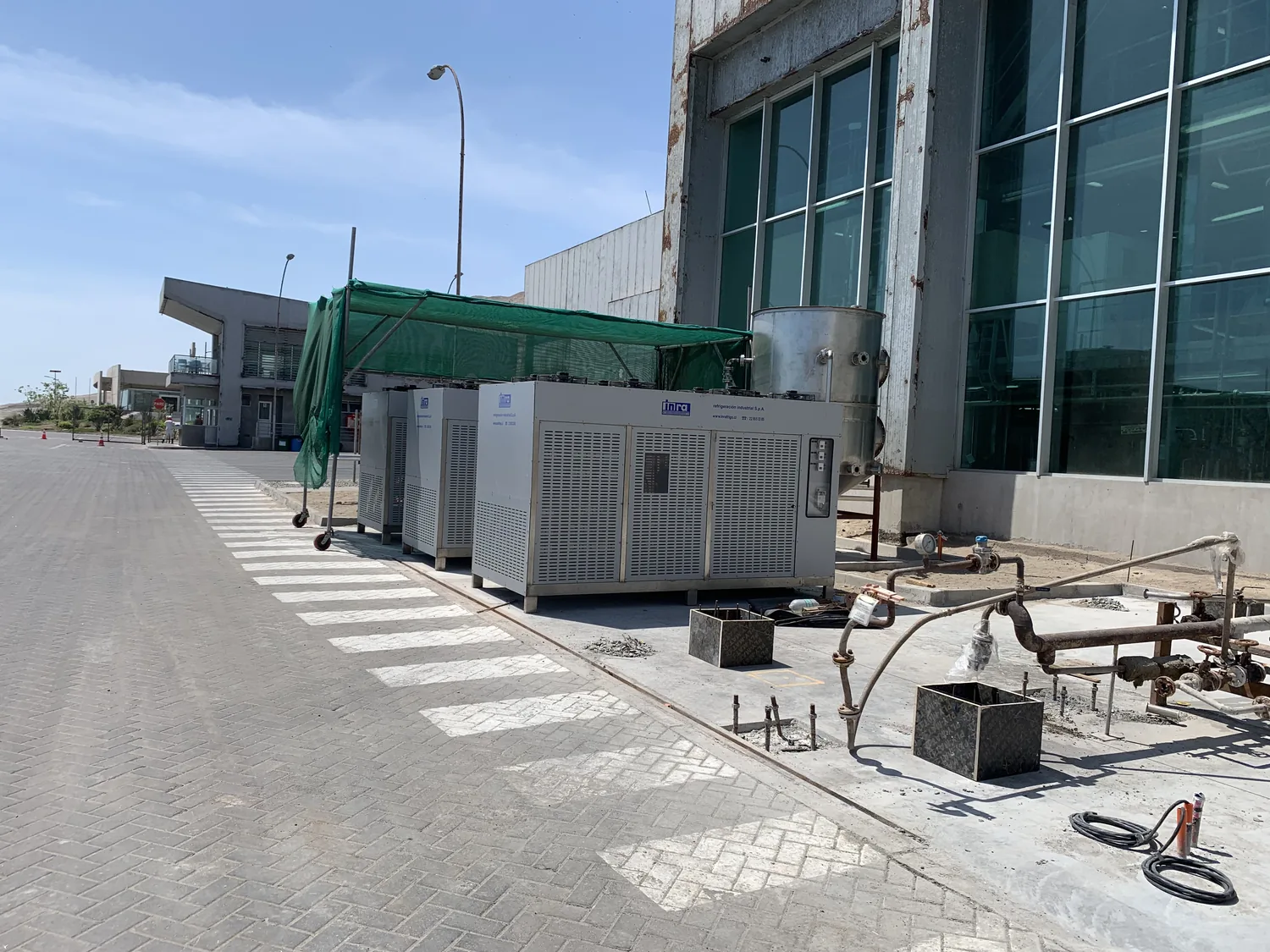 Chillers INRA para Golden Omega, Arica